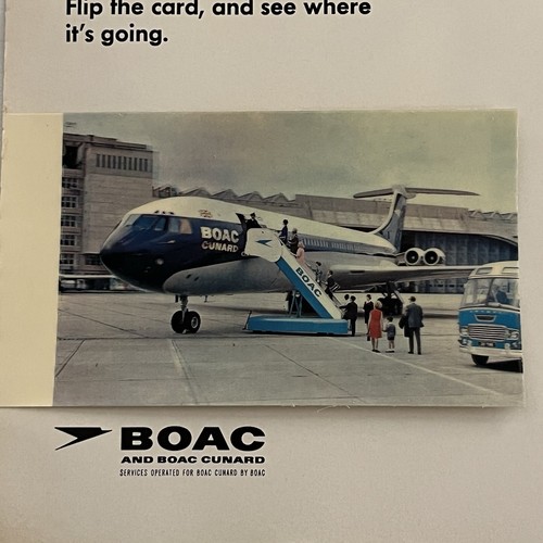 1966 boac airlines - 1966, xograph